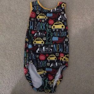 Gymnastics leotard